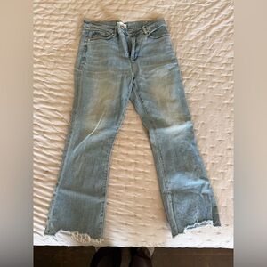 LOFT Light Blue Wide Leg Jeans